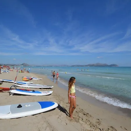 Estupendo Apartamento Cerca Del Mar Can Picafort Daire